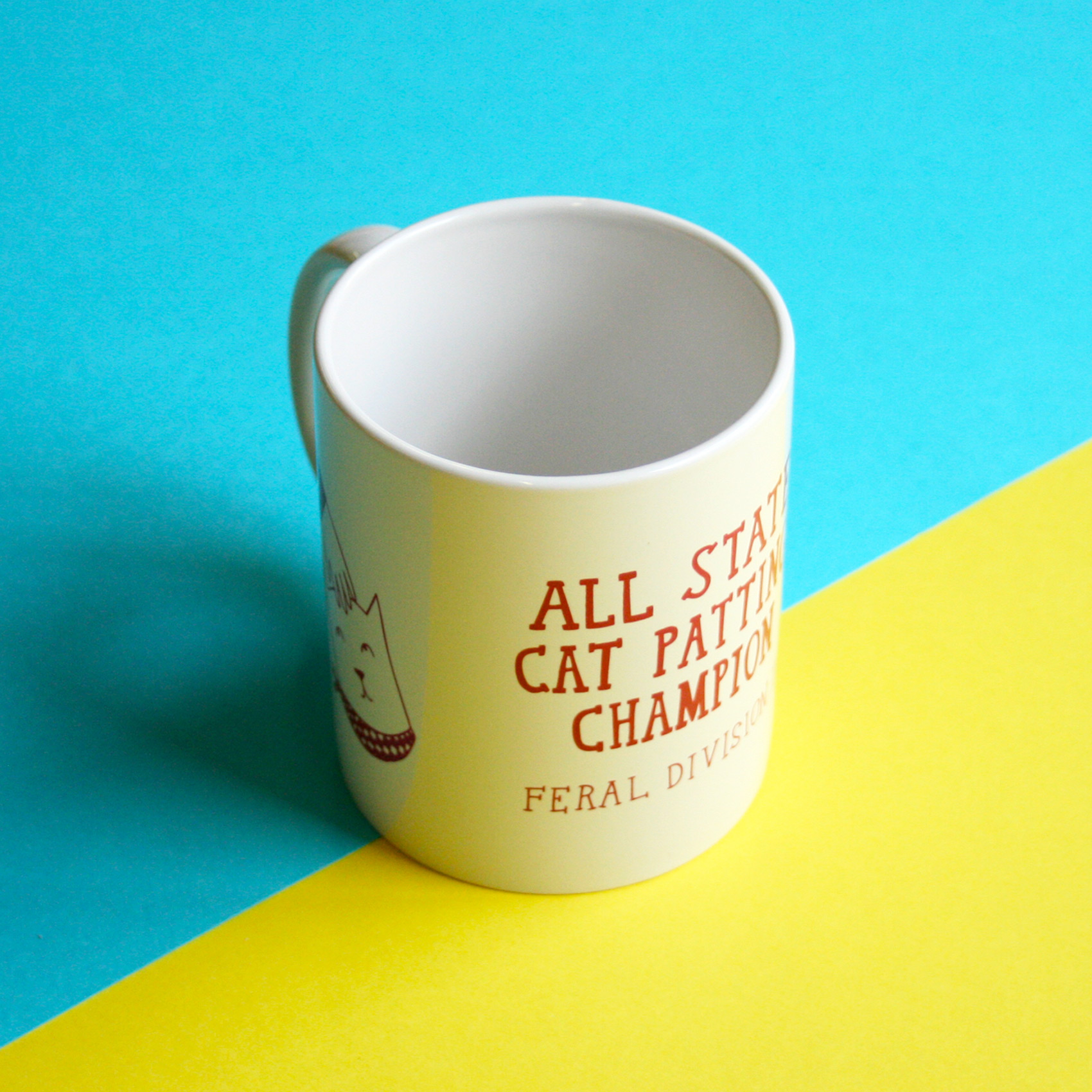 Mug - All state cat patting champion | Cat lover series
