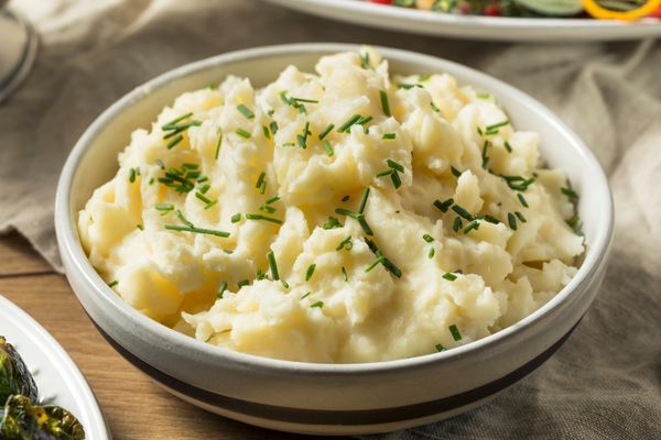 mashed potatoes